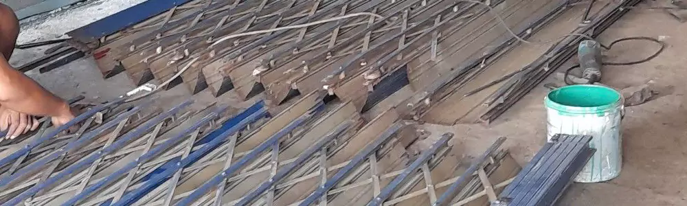 jasa tukang membuat pintu harmonika di Bali